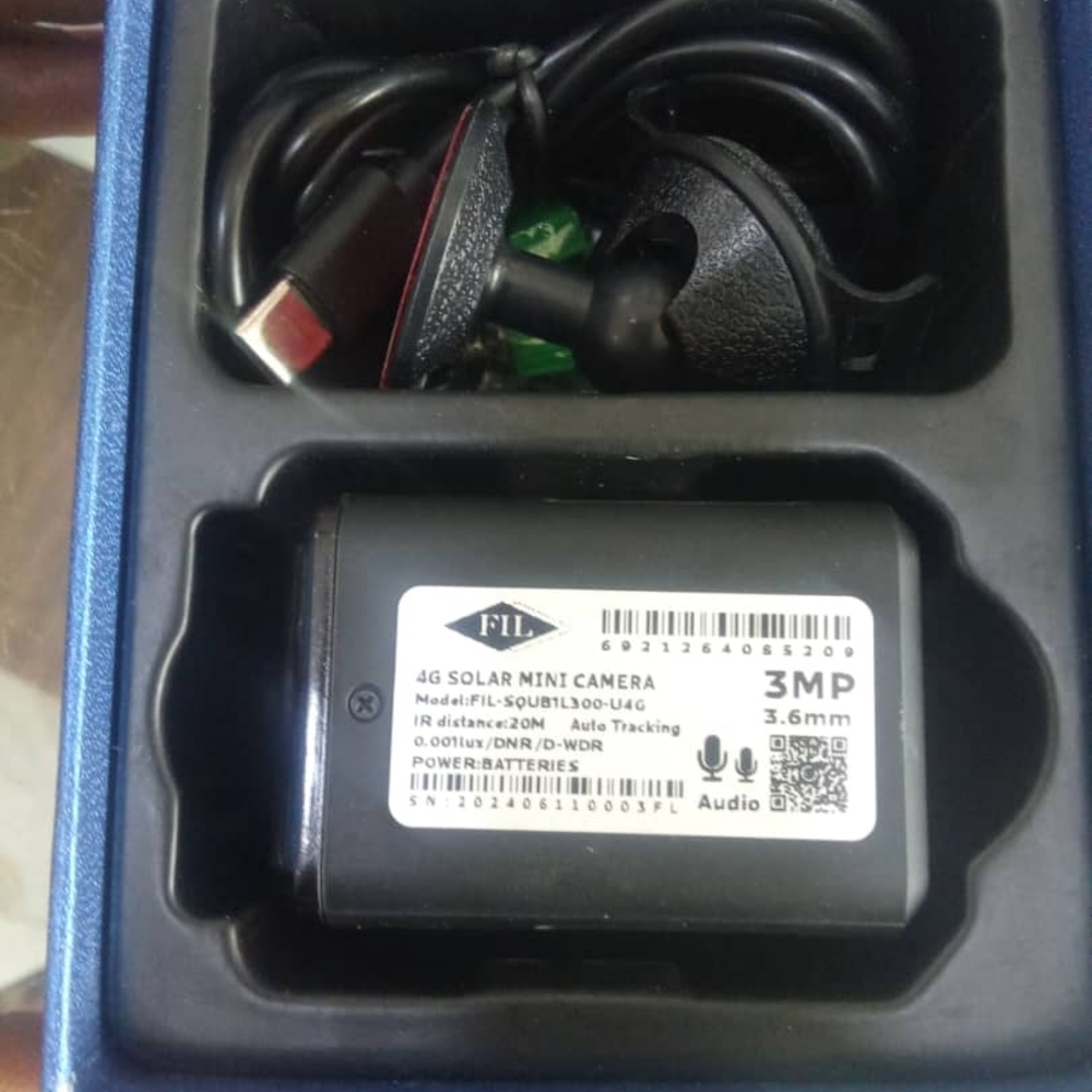 4G Solar Mini Camera with Audio